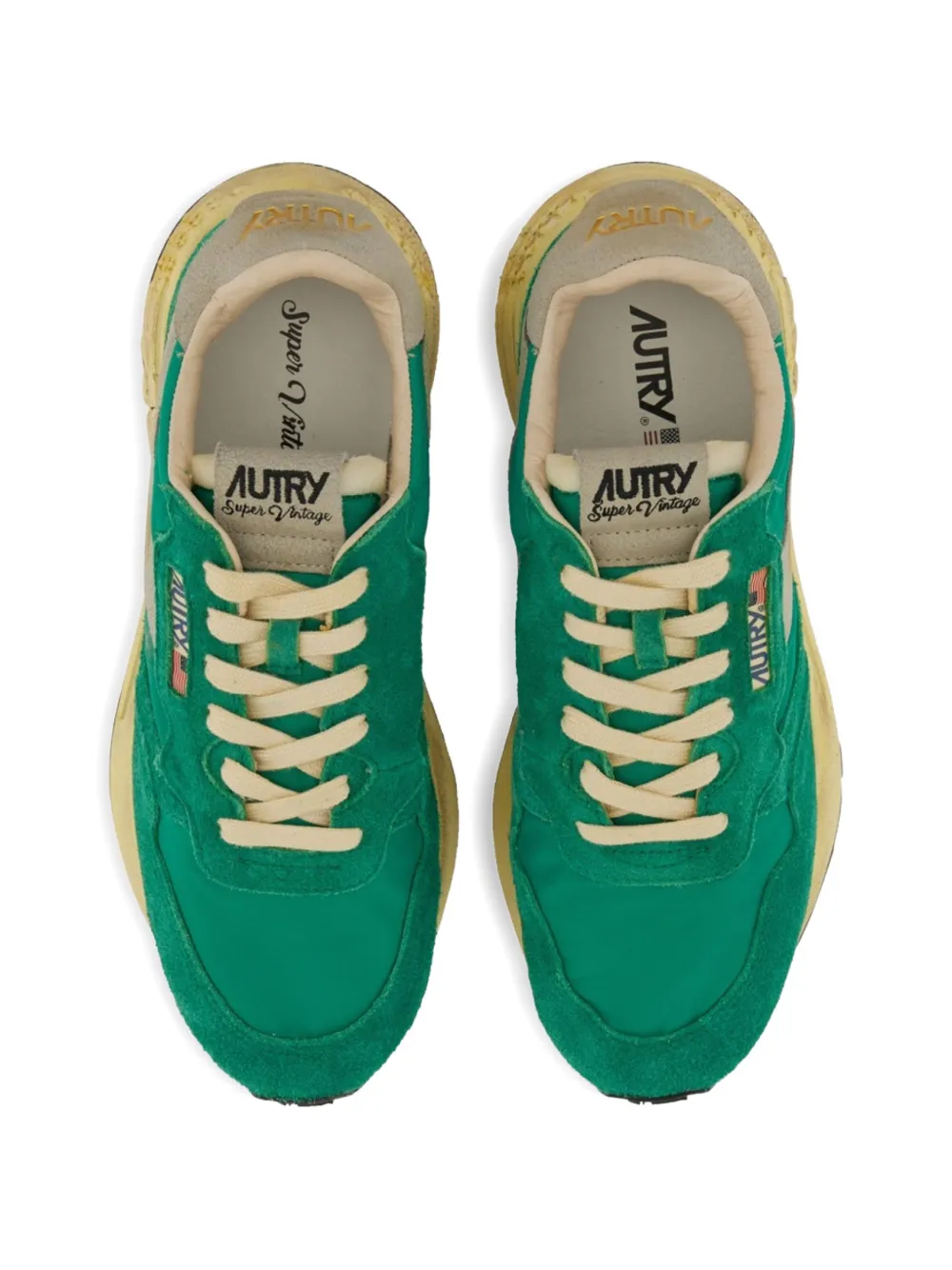 Autry Reelwind sneakers met logodetail Groen