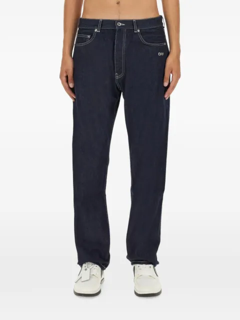 Off-White Skate contrast-stitch jeans
