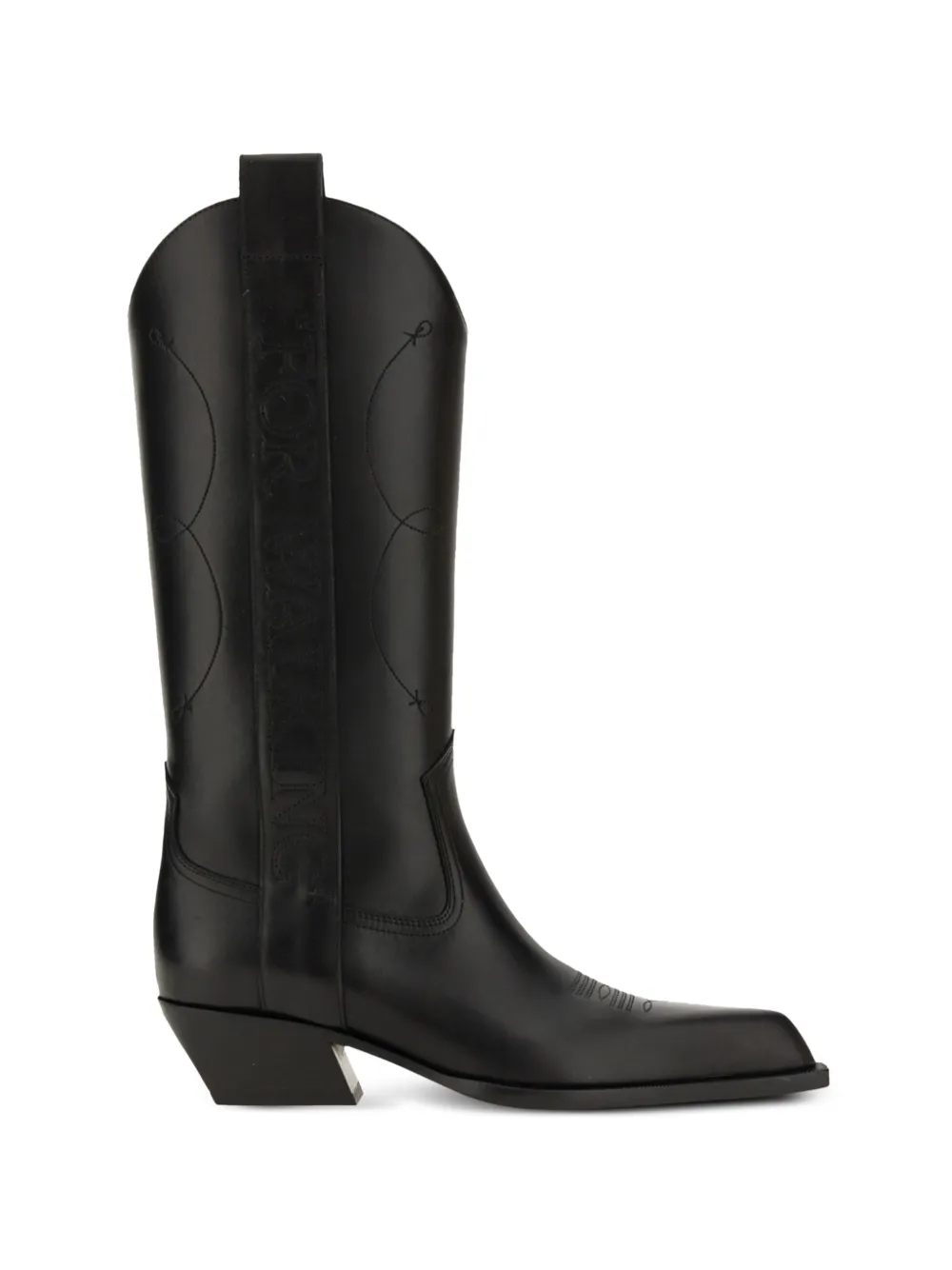 Off-White For Walking laarzen met Western-stijl Zwart