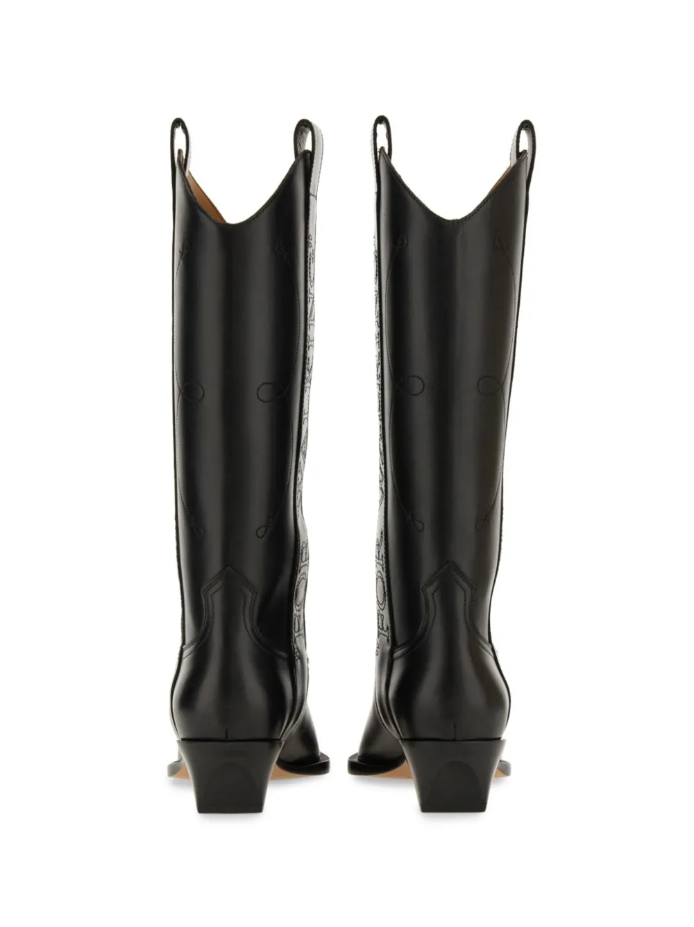 Off-White For Walking laarzen met Western-stijl Zwart