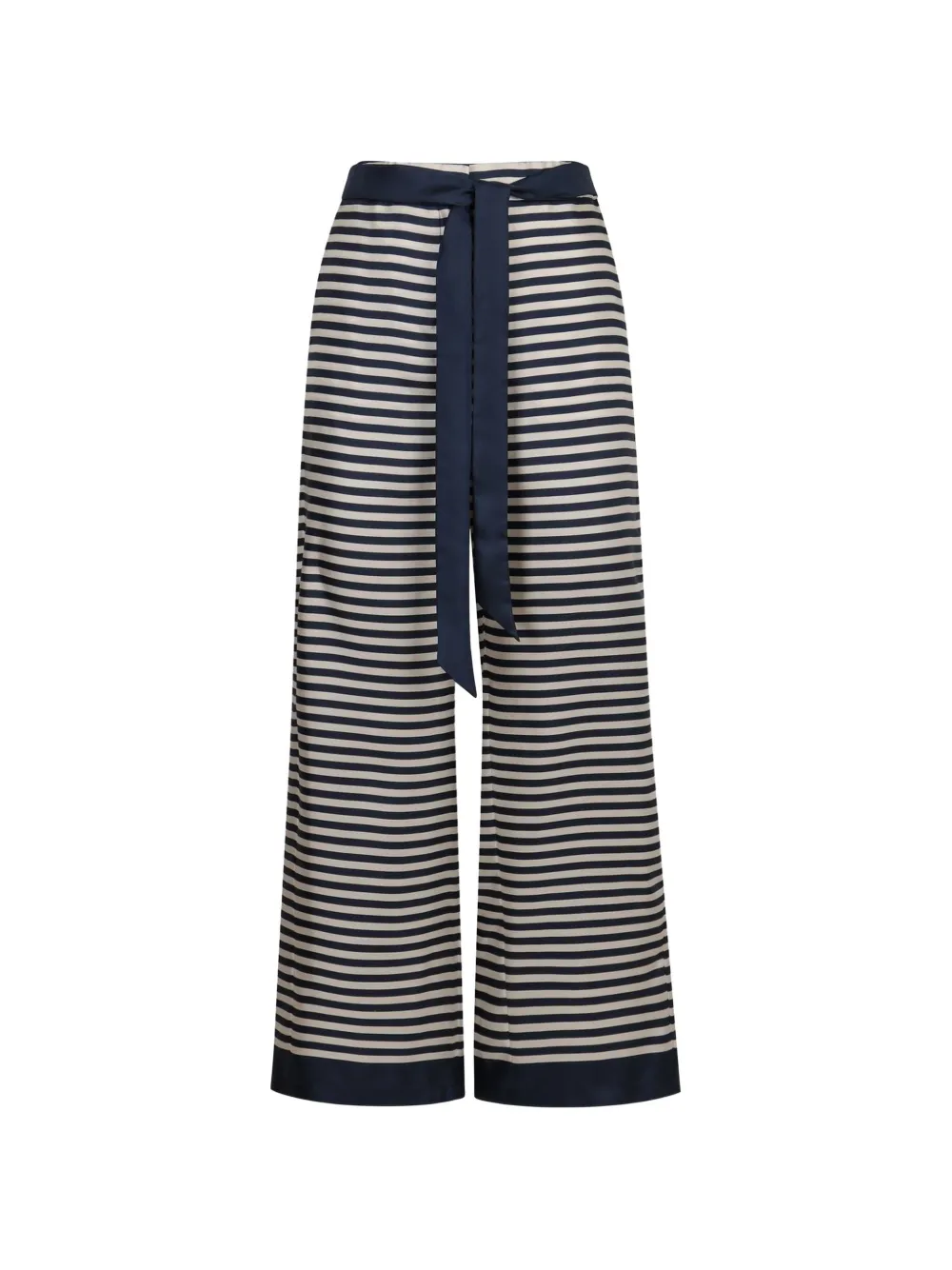 'S Max Mara Nine gestreepte broek Beige