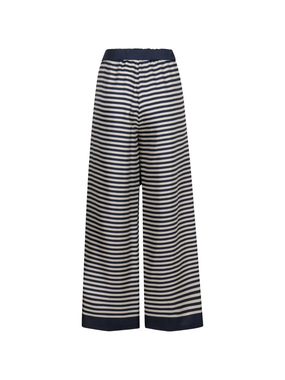 'S Max Mara Nine gestreepte broek Beige