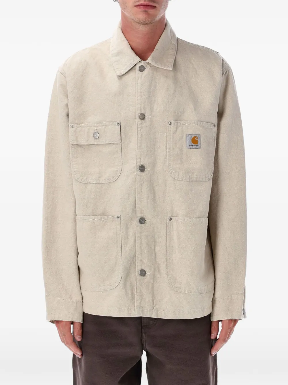 Carhartt WIP Walter Chore shirt jacket - Nude