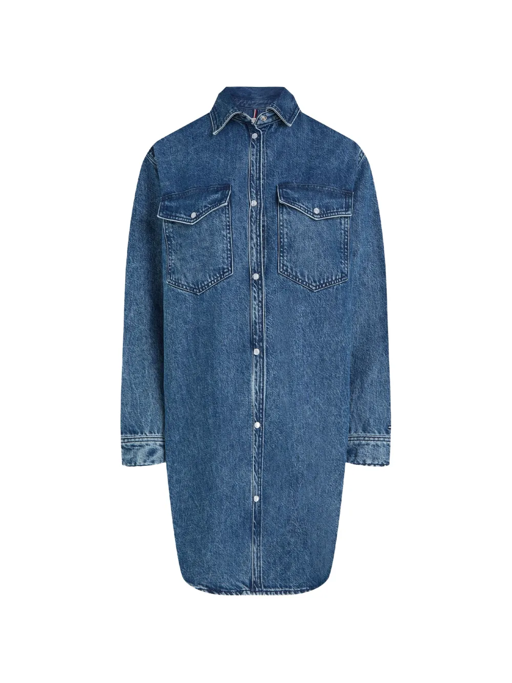 Tommy Hilfiger long-sleeve mini dress - Blu