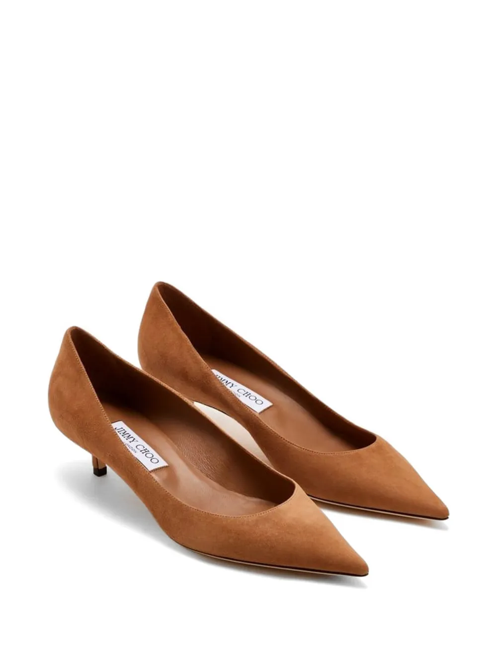 Jimmy Choo Amelia pointed heeled pumps Bruin