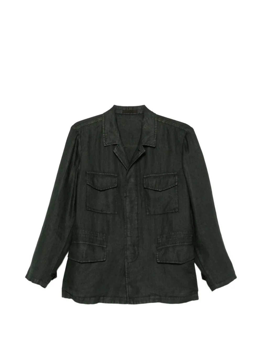 Boglioli pocket overshirt - Verde