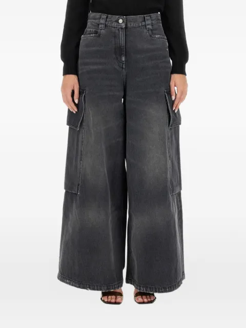 Palm Angels button-fastening jeans