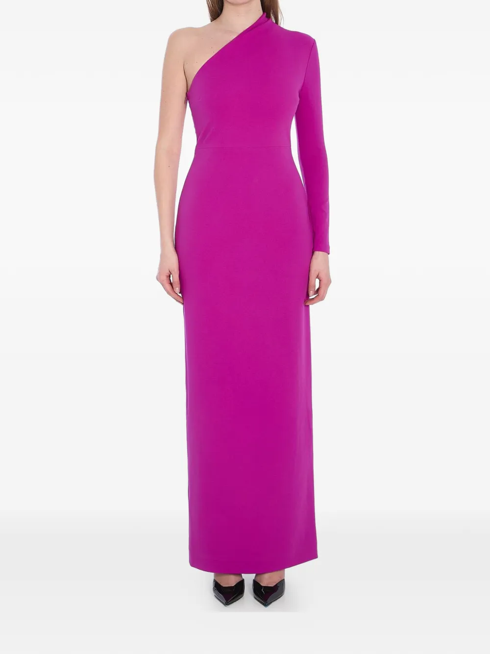 Solace London Joana one-shoulder maxi dress - Rosa