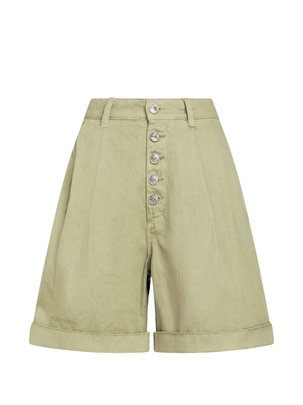 ETRO button-up bermuda shorts – Green