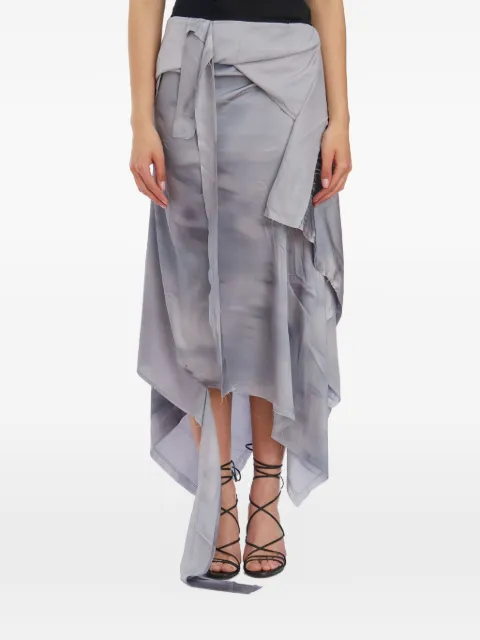 Ottolinger draped midi skirt