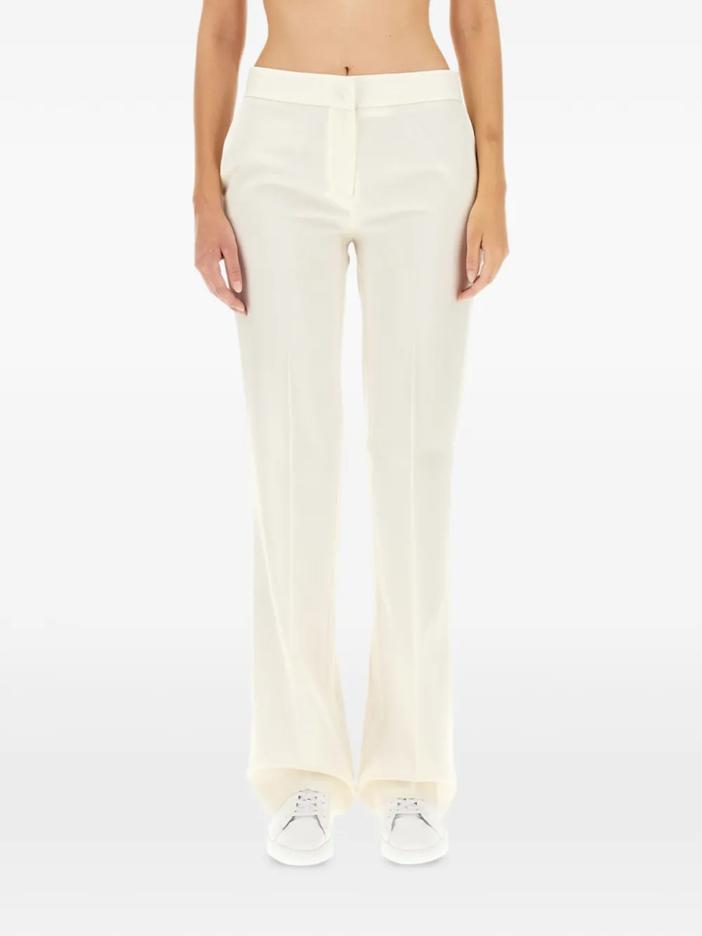 Fabiana Filippi flared wool trousers - Toni neutri