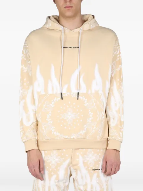 Vision Of Super paisley-pattern hoodie
