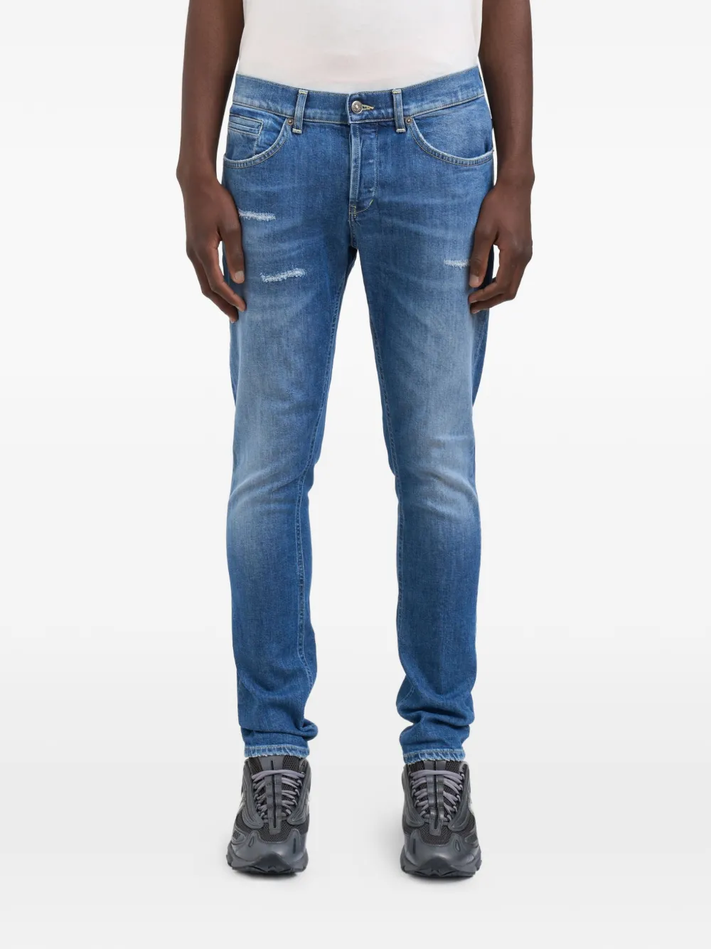 DONDUP 조지 디스트레스드 진 | 레귤러 & 스트레이트 팬츠