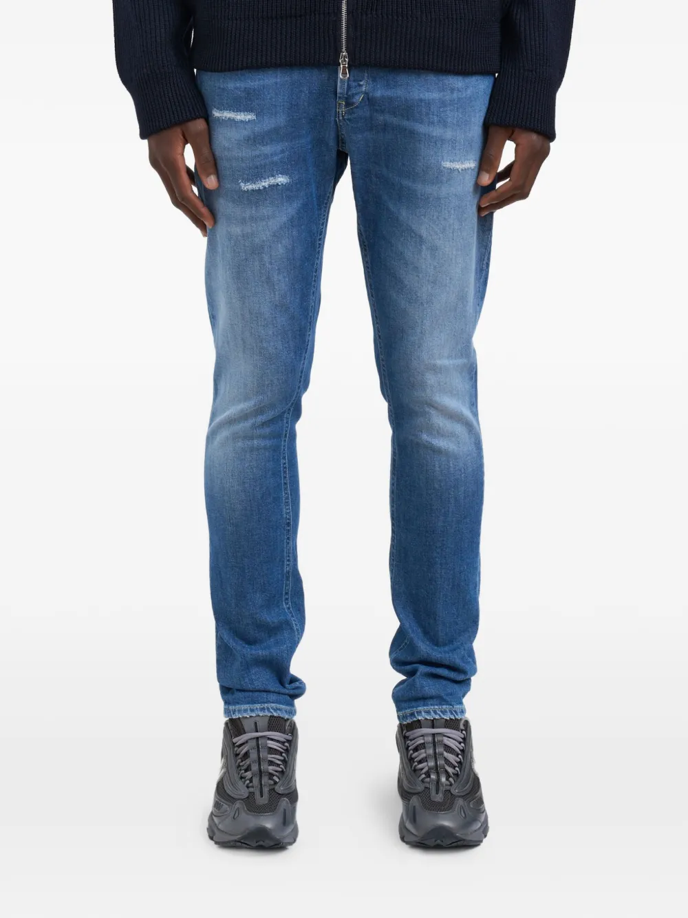 DONDUP 조지 디스트레스드 진 | 블루