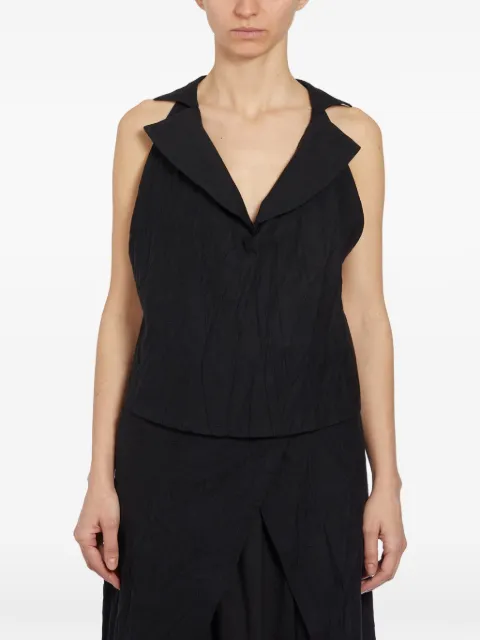 Nostra Santissima V-neck waistcoat