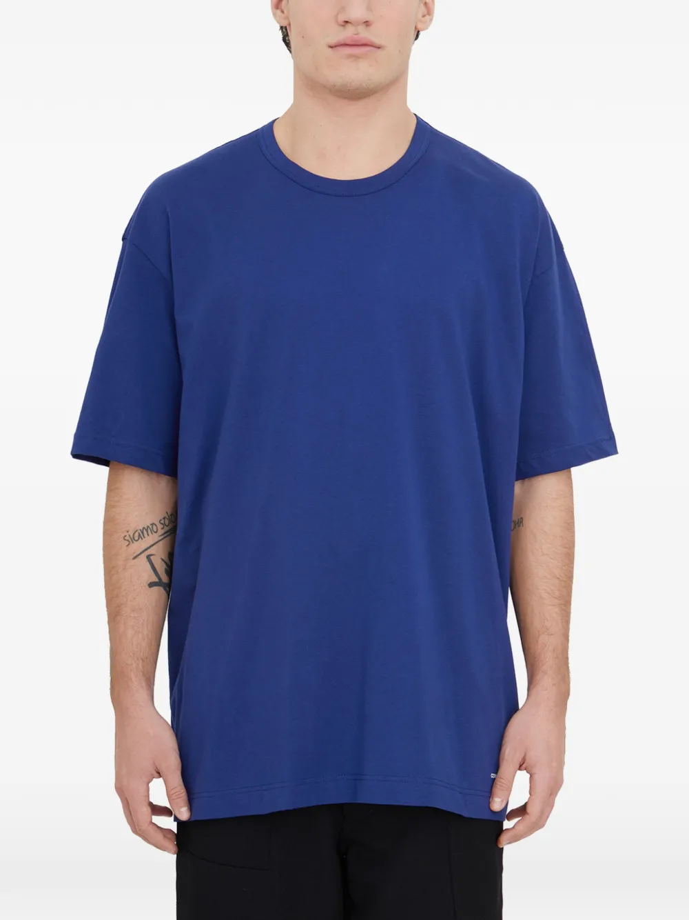 Comme Des Garçons Shirt Blaues T-Shirt