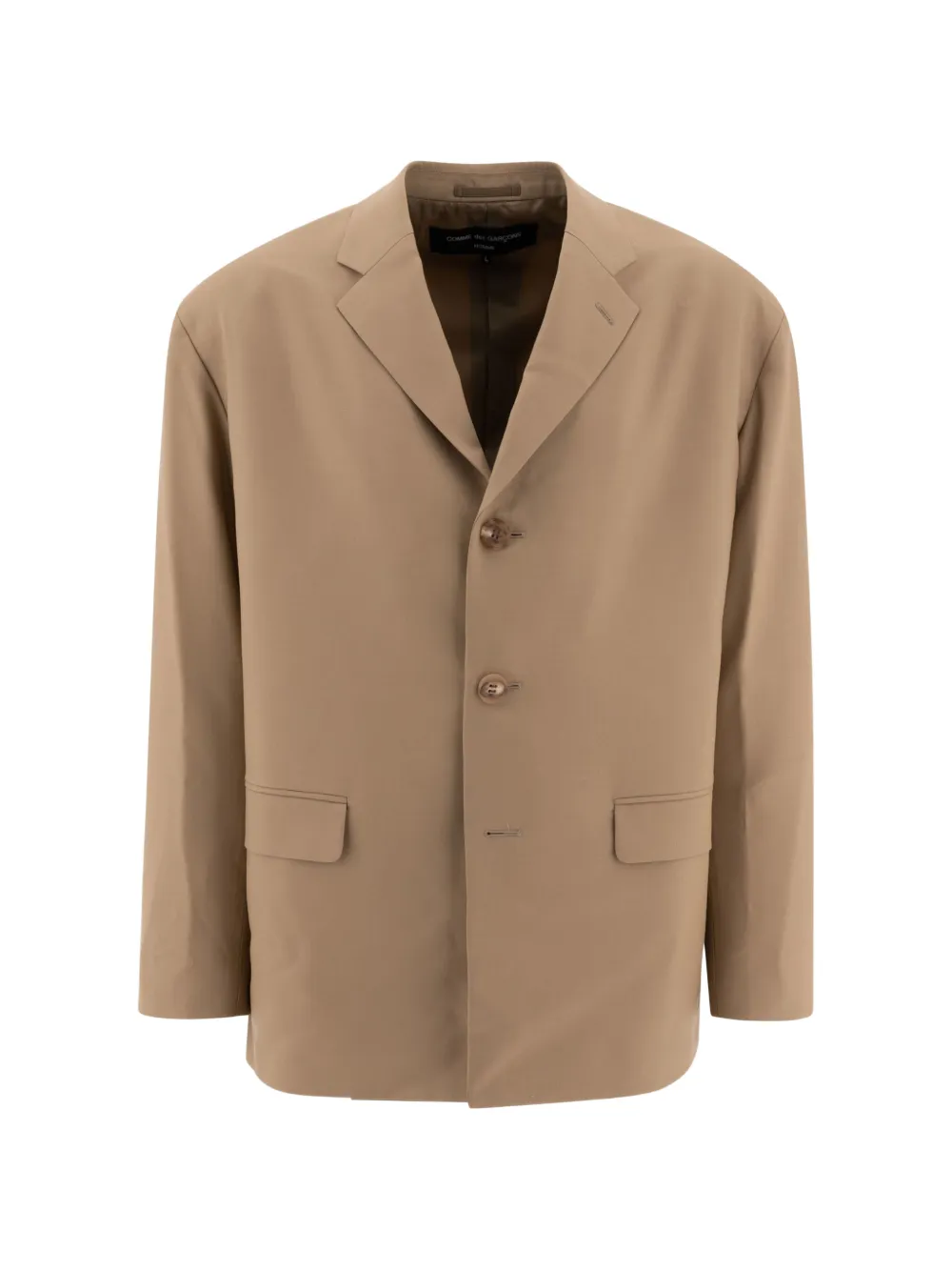 Comme des Garçons Homme Plus single-breasted blazer - Neutrals