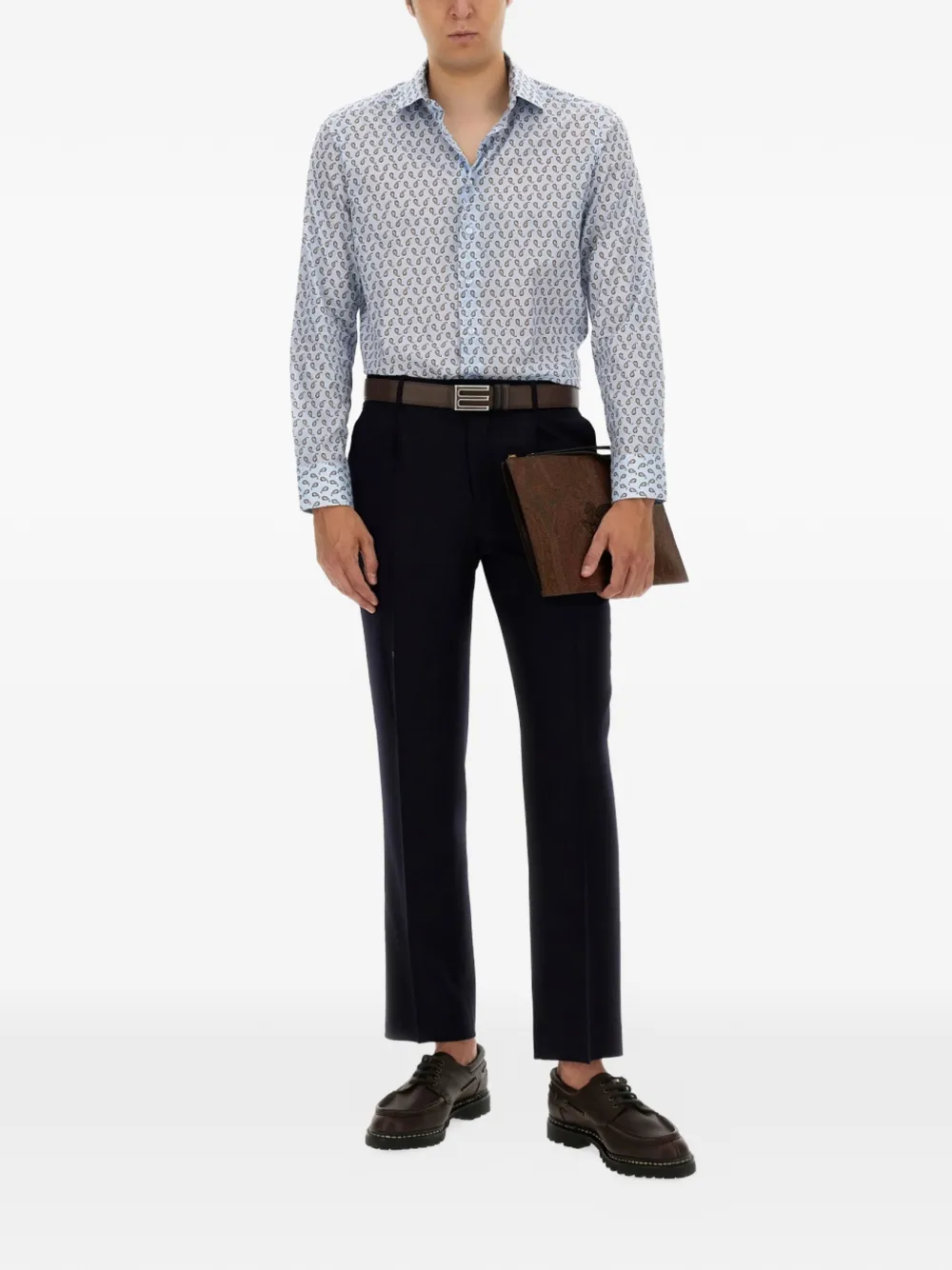 ETRO 로마 페이즐리 프린트 셔츠 | Image 2