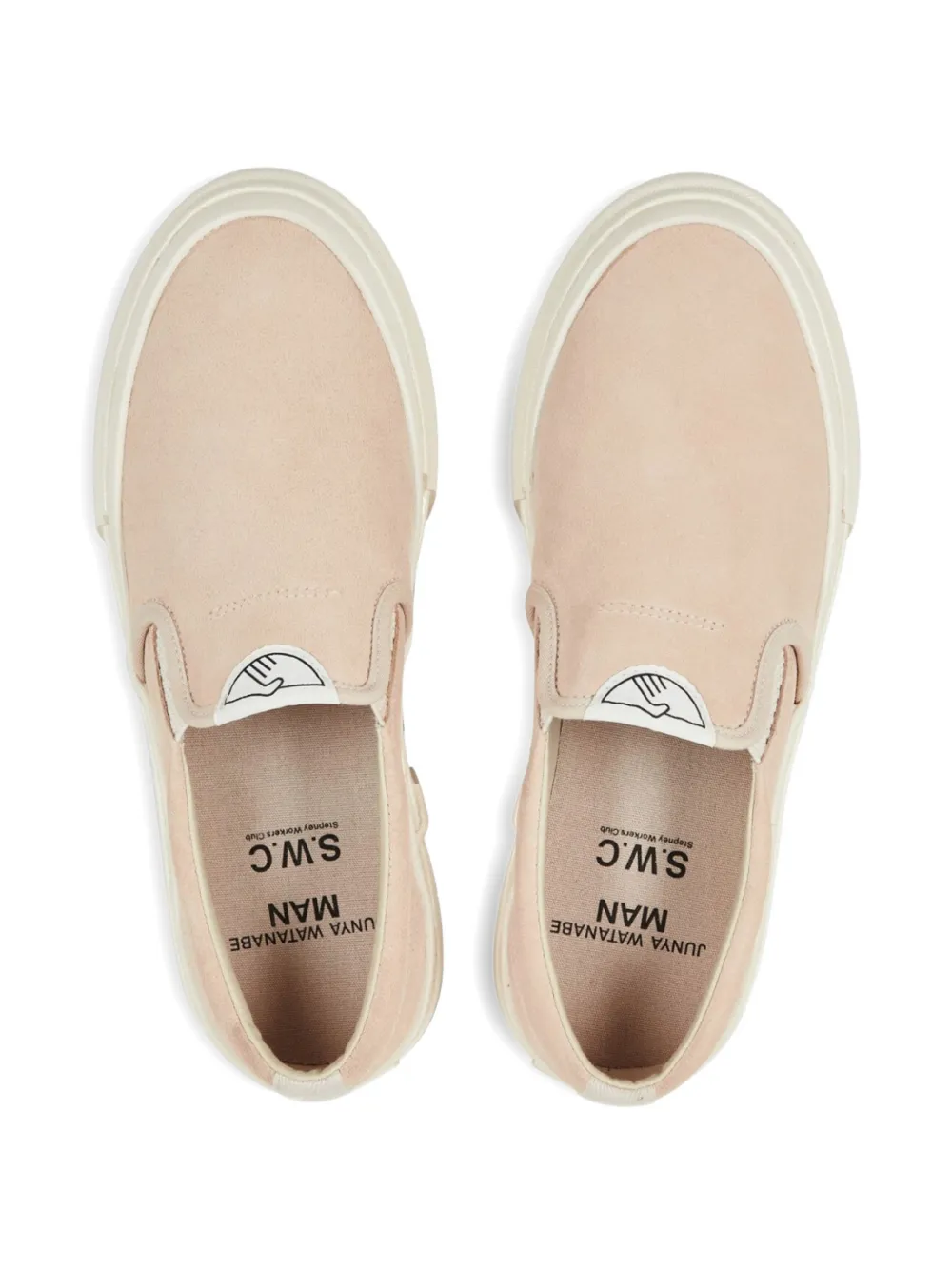 Junya Watanabe MAN Slip-on sneakers Beige