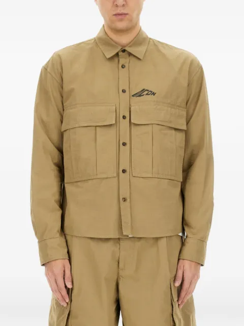 DSQUARED2 camisa con logo estampado
