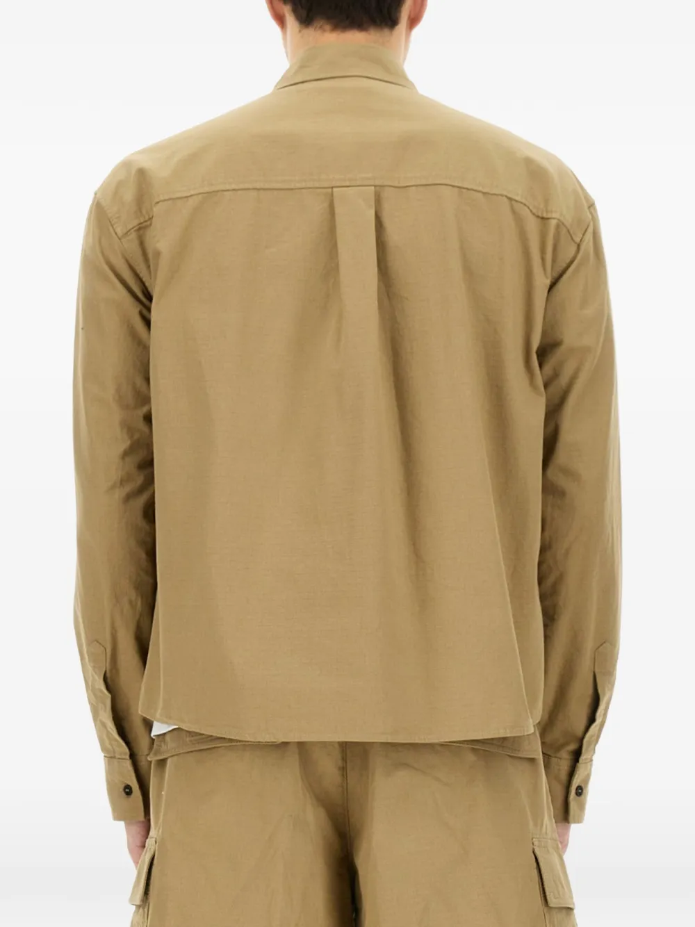 DSQUARED2 Overhemd met logoprint Beige