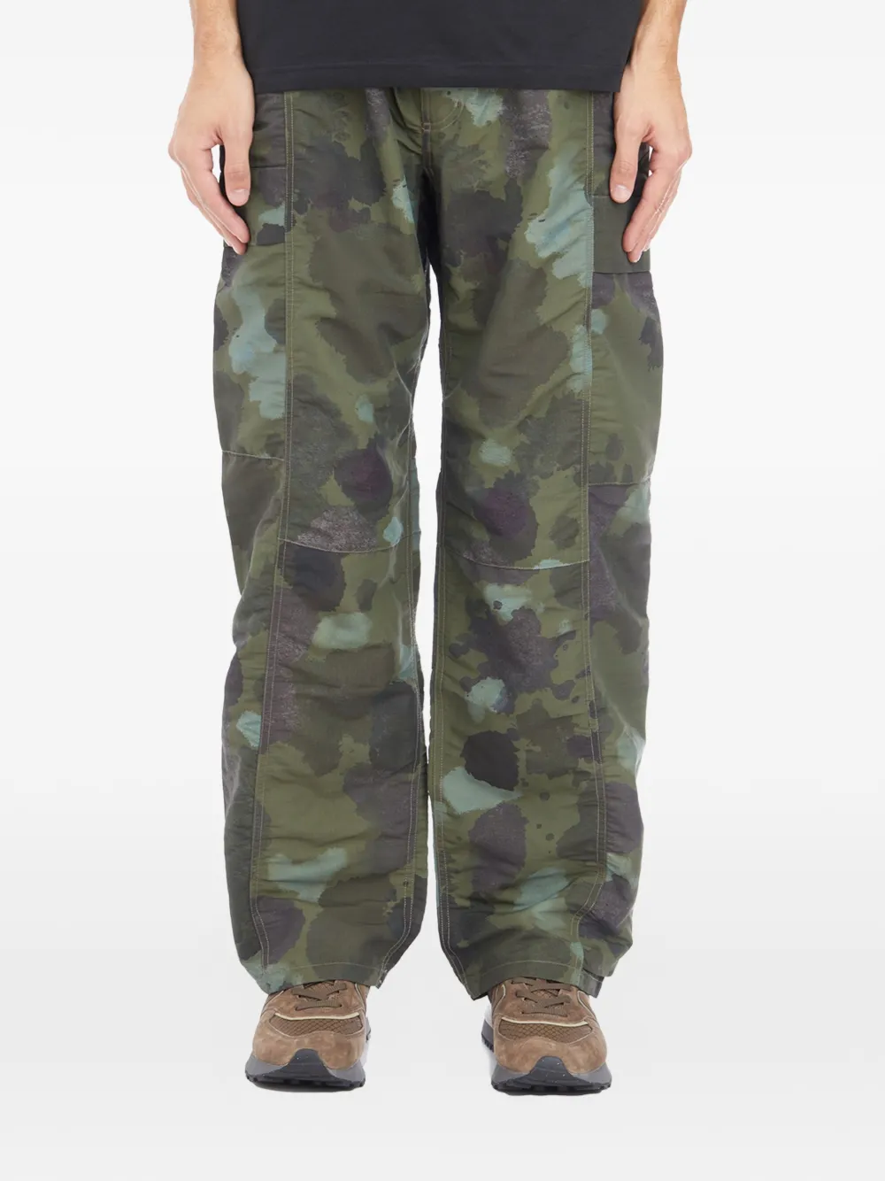 Gramicci x And Wander patterned trousers - Verde