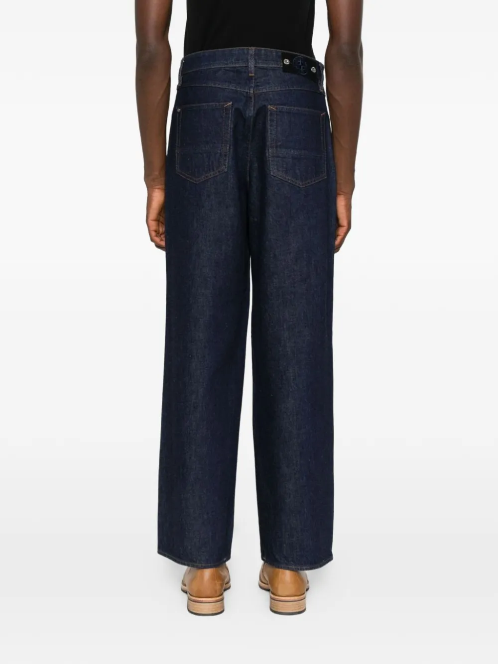 Stone Island Slim-fit jeans Blauw