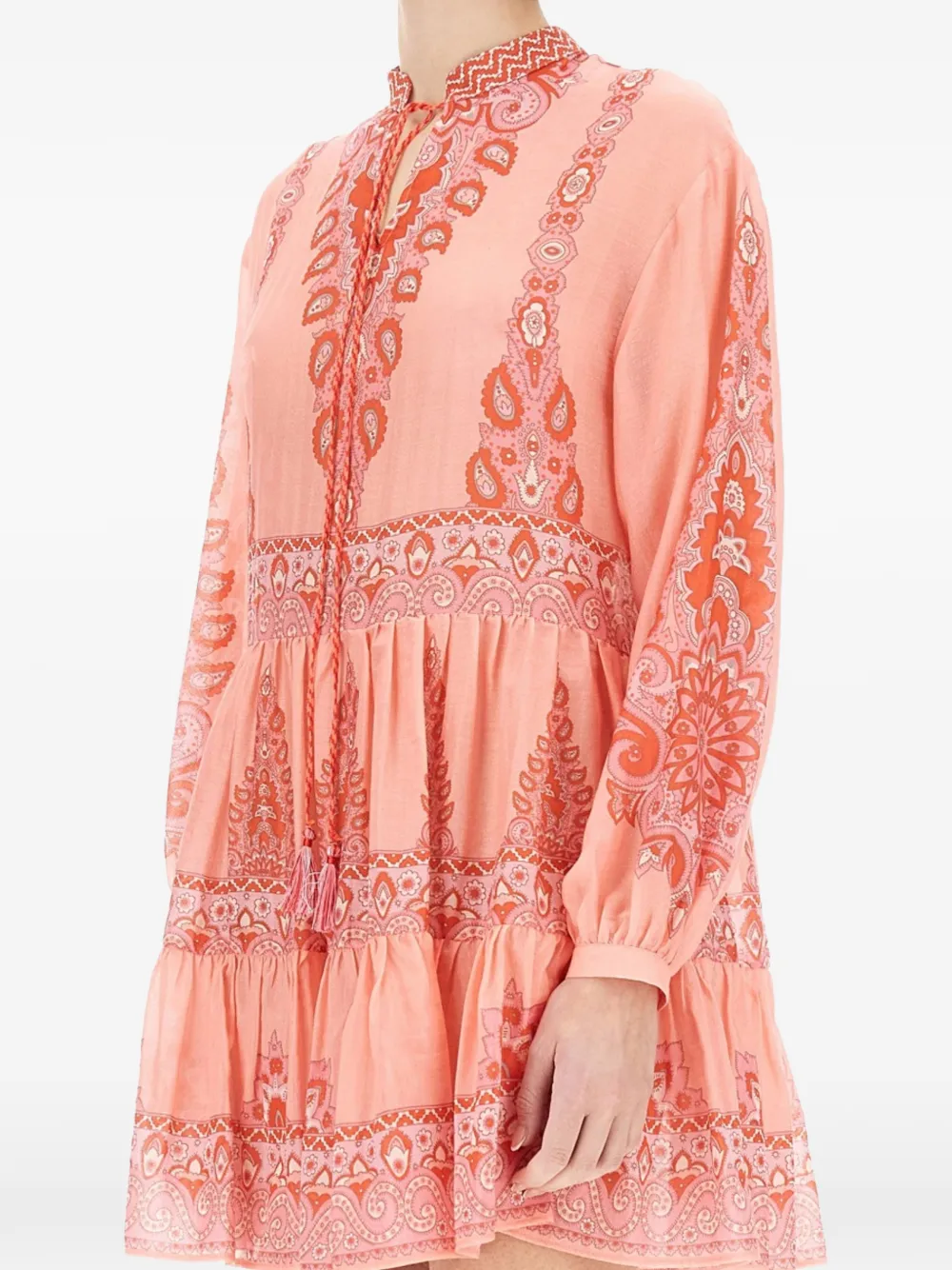 ETRO paisley-print mini dress - Rosa