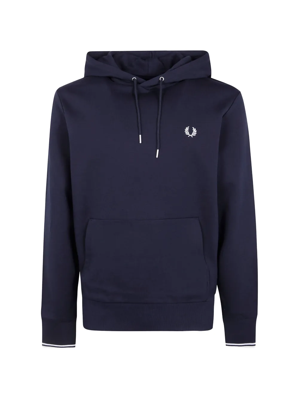 Fred Perry tipped hoodie - Blu