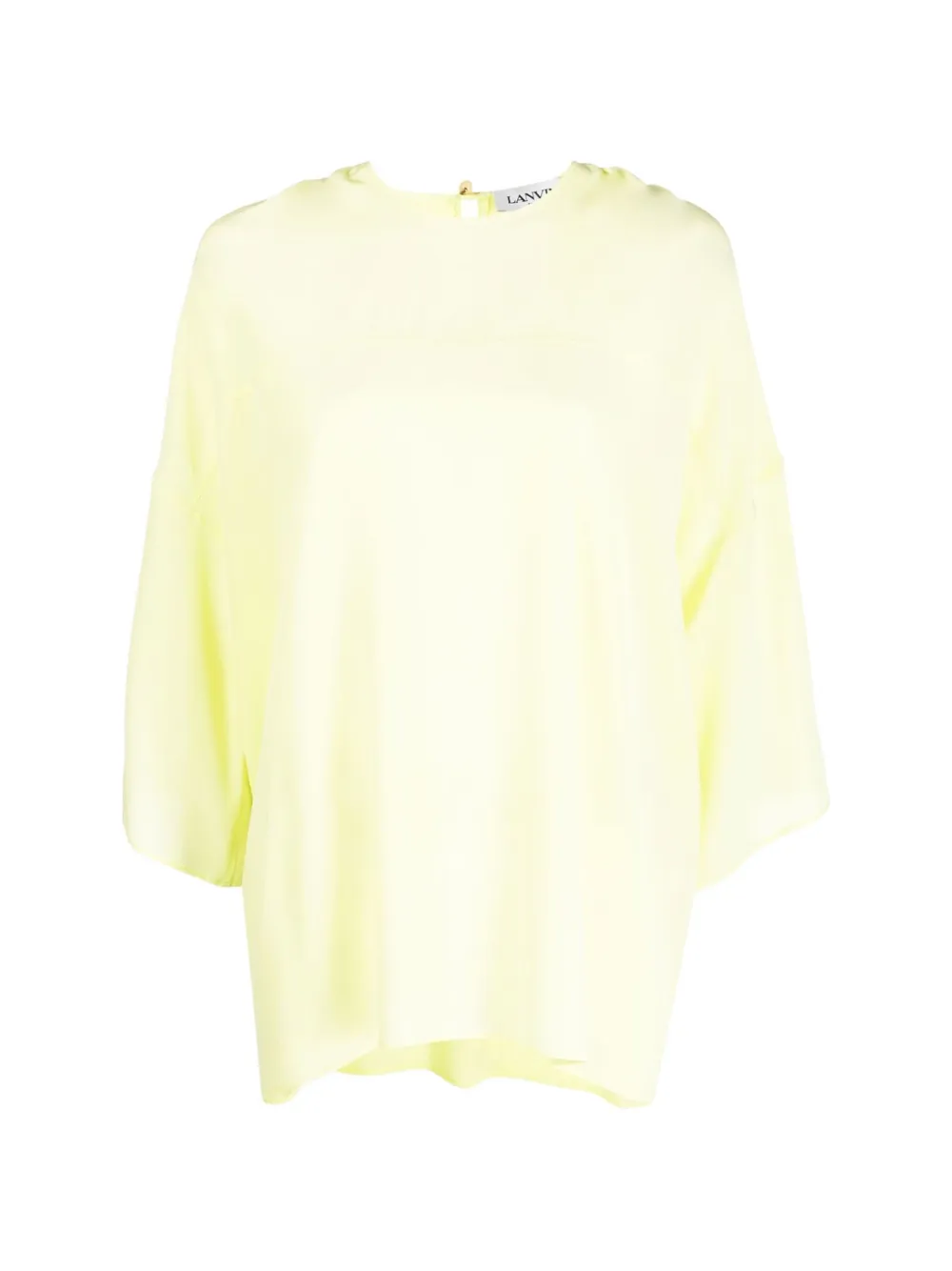 Lanvin silk blouse - Giallo