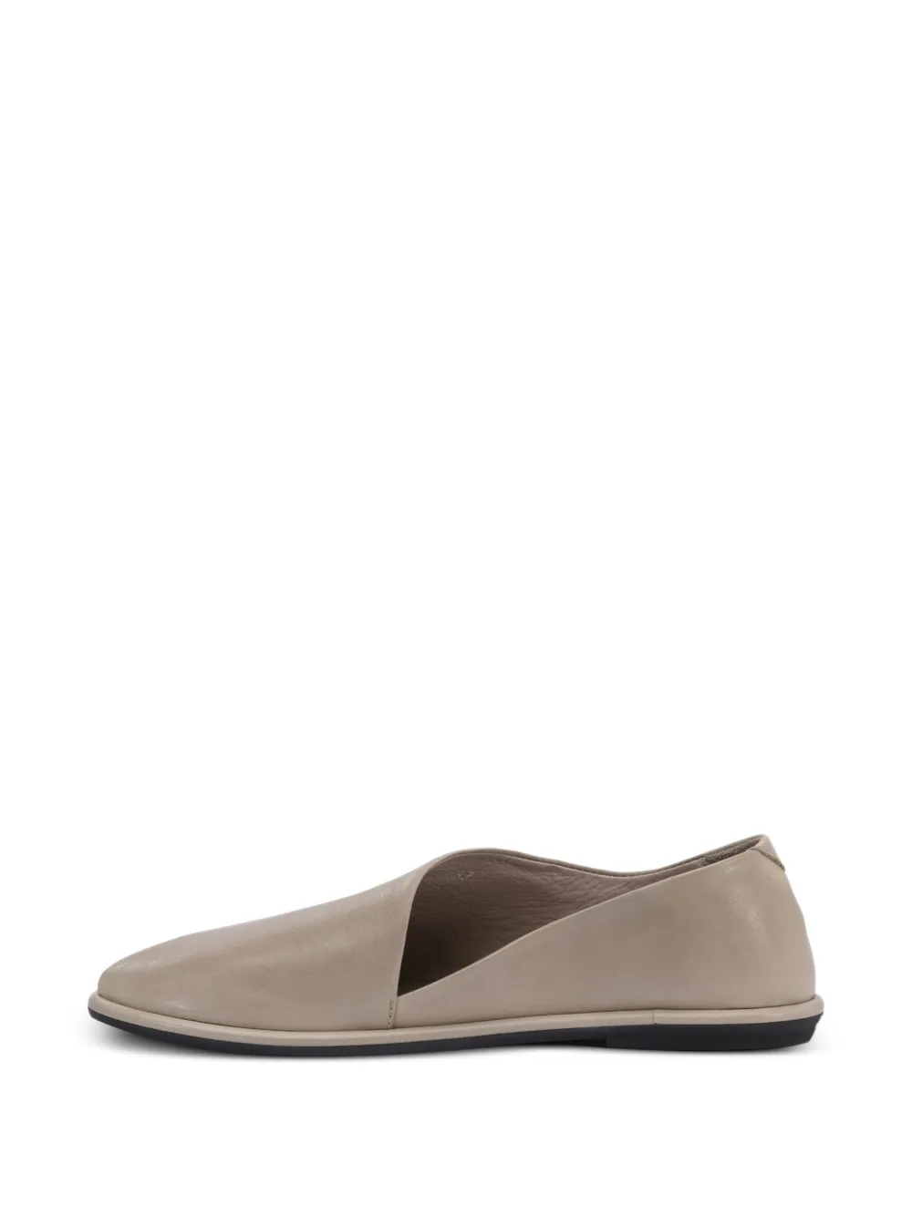 Officine Creative Open Toe Leather Sandals in Neutrals, view 5