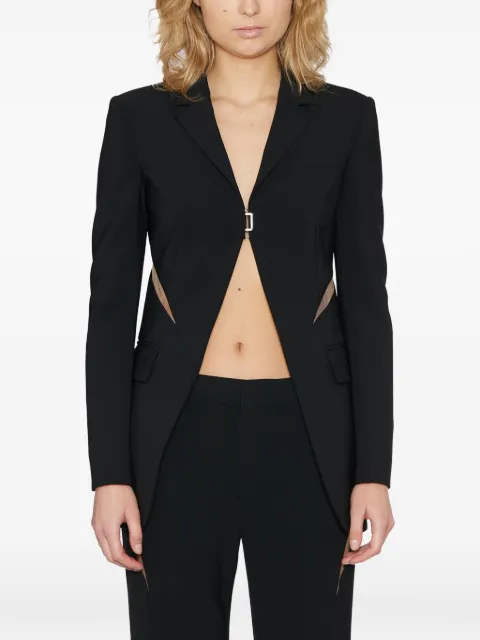 DSQUARED2 cut-out single-breasted jacket