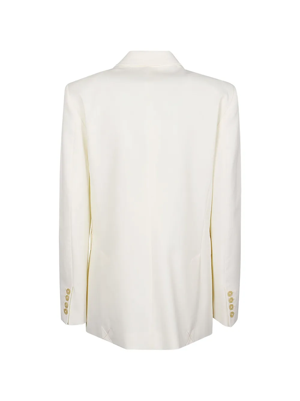 Erika Cavallini Alberta twill blazer Beige