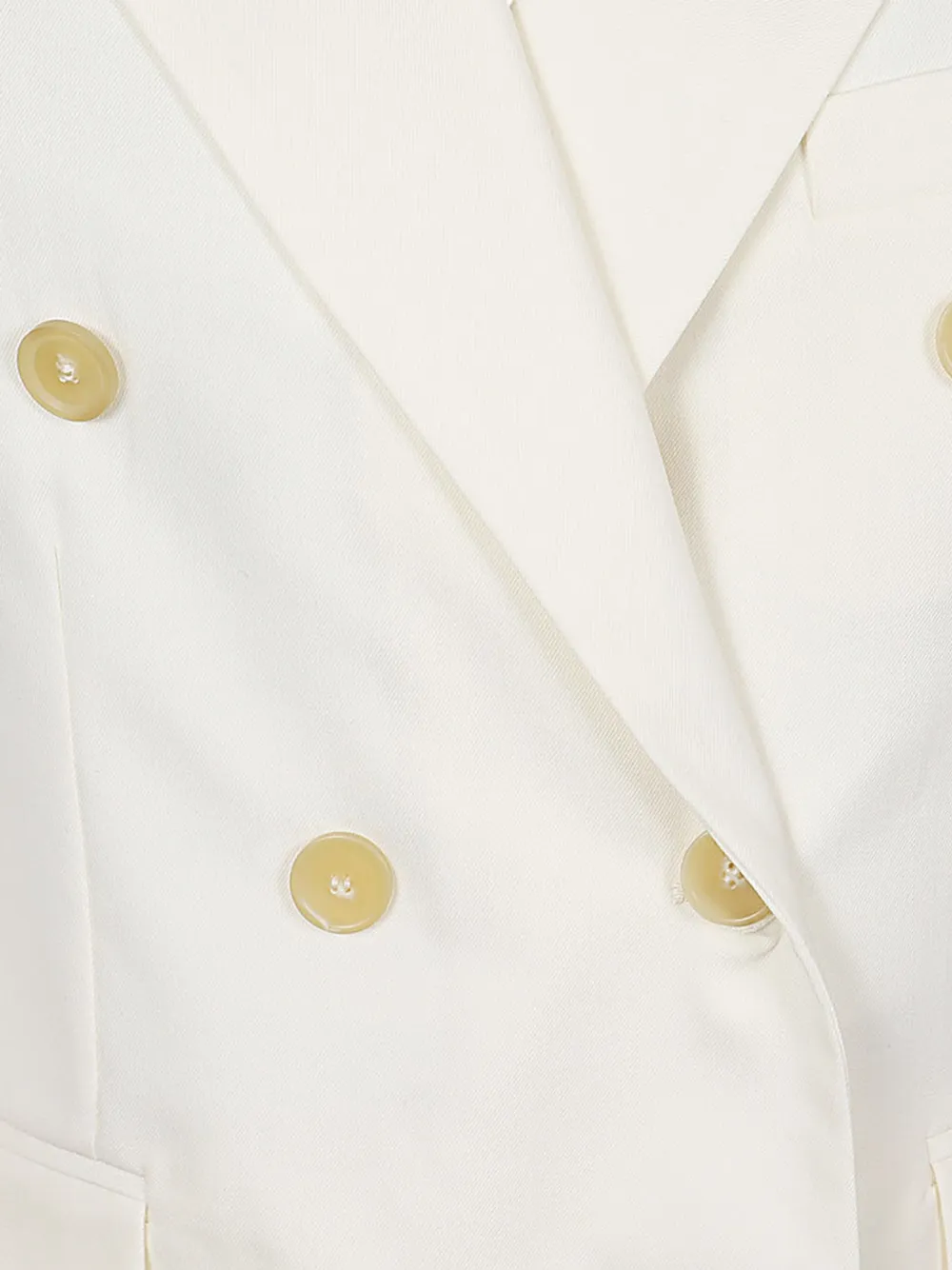 Erika Cavallini Alberta twill blazer Beige