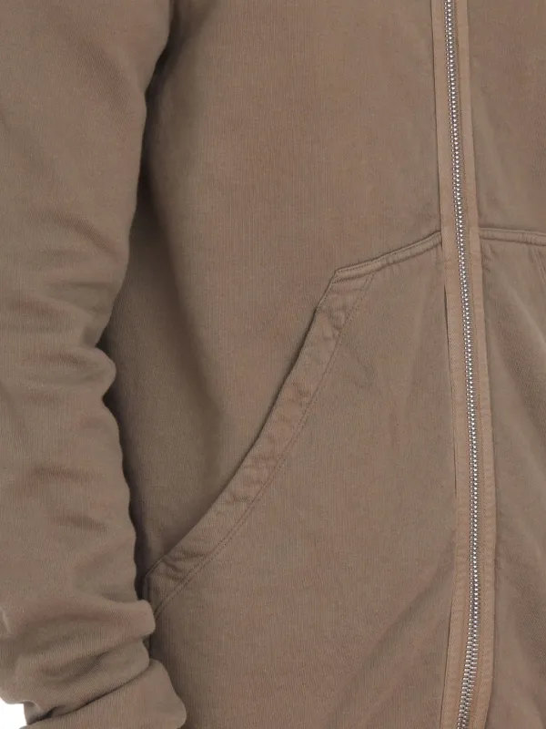Rick Owens DRKSHDW zip-fastening Hooded Sweatshirt | Grey