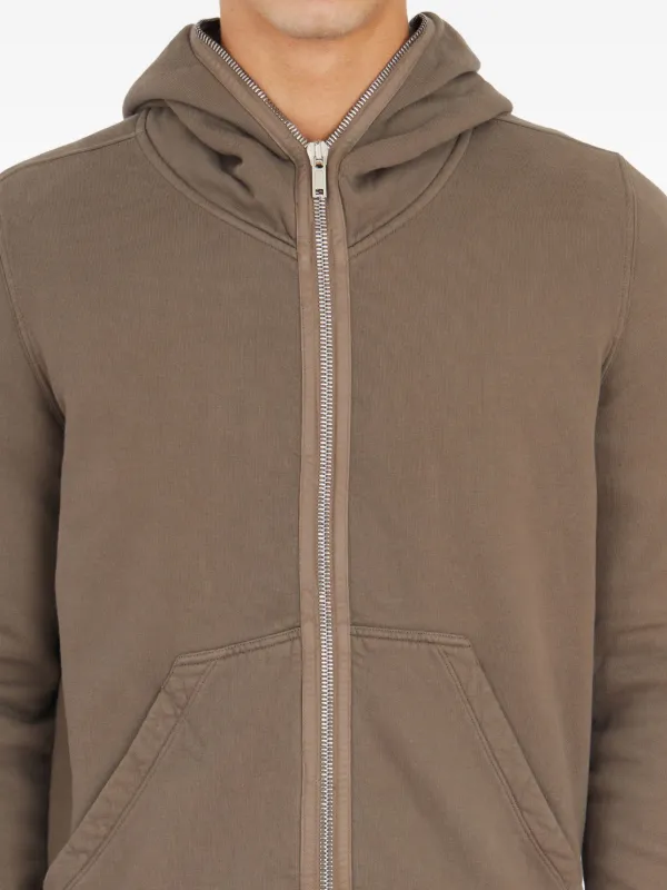 Rick Owens DRKSHDW ジップアップ スウェットパーカー | グレー