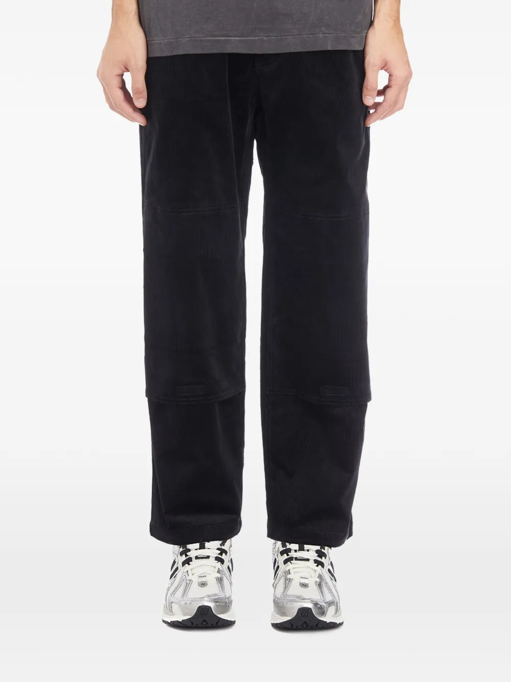 Gramicci corduroy-effect trousers - Nero