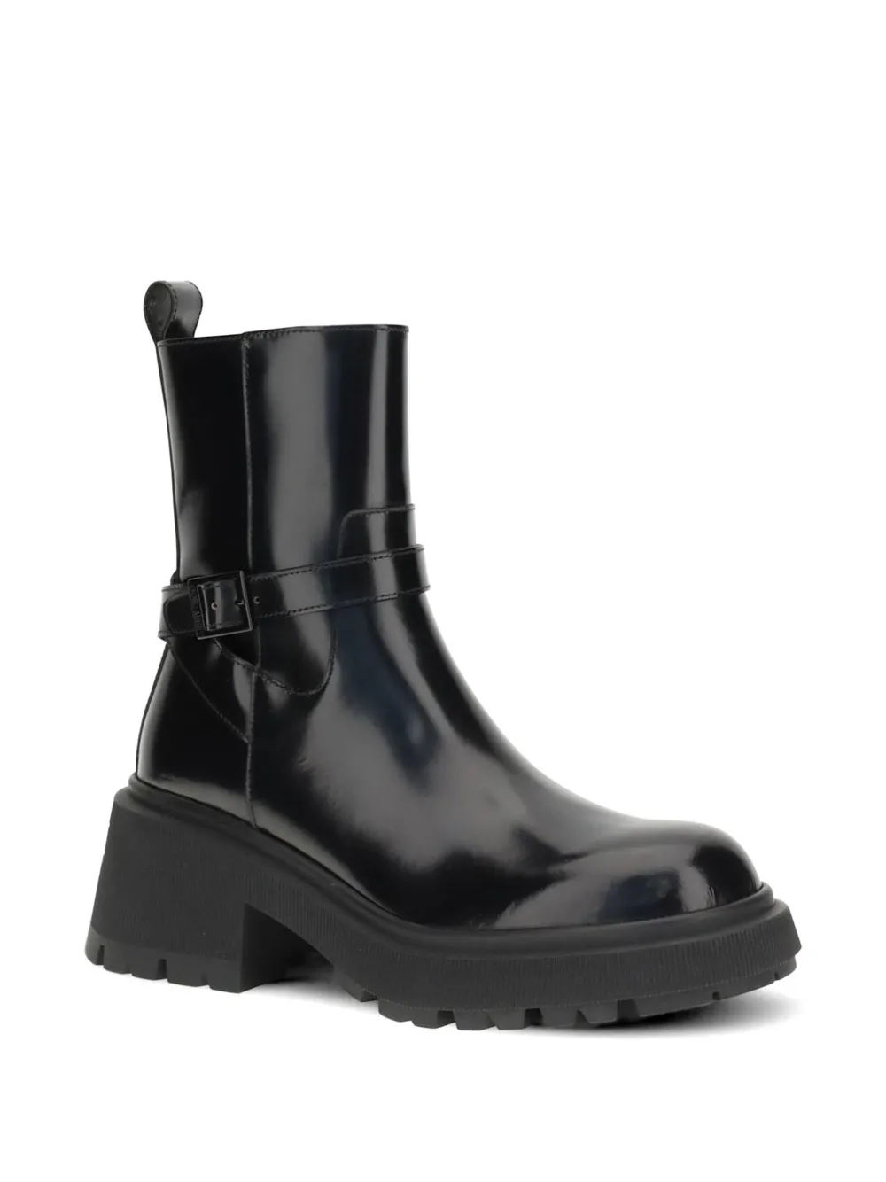 Jimmy Choo Conny lakleren enkellaarzen Zwart