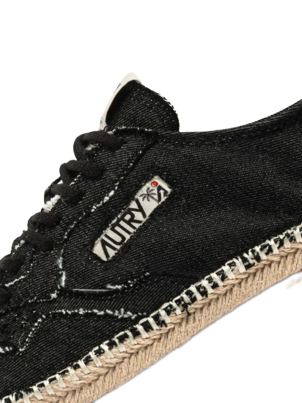 Autry Canvas espadrille sneakers Zwart
