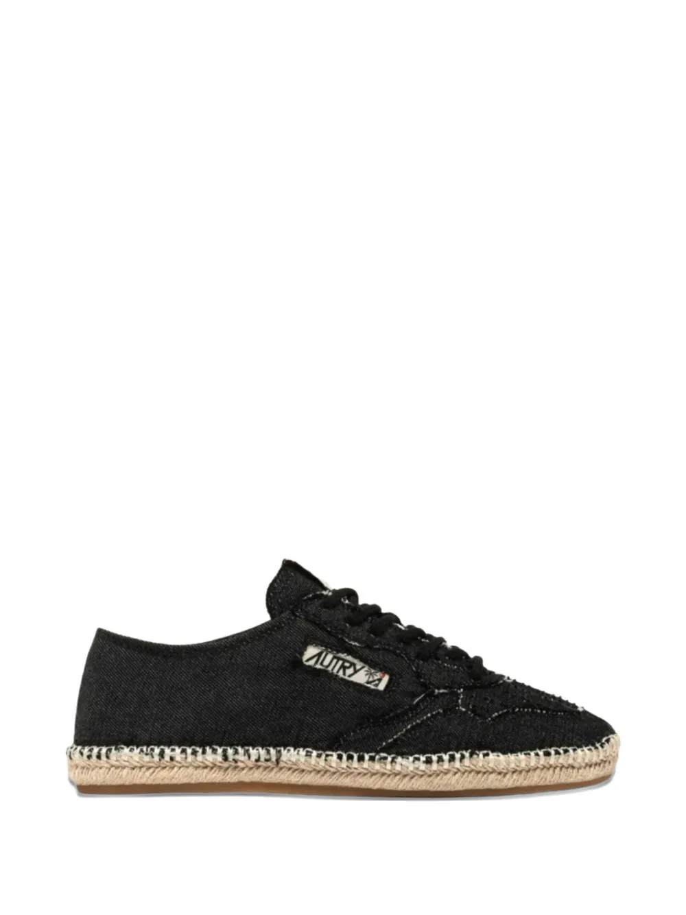 Autry Canvas espadrille sneakers Zwart