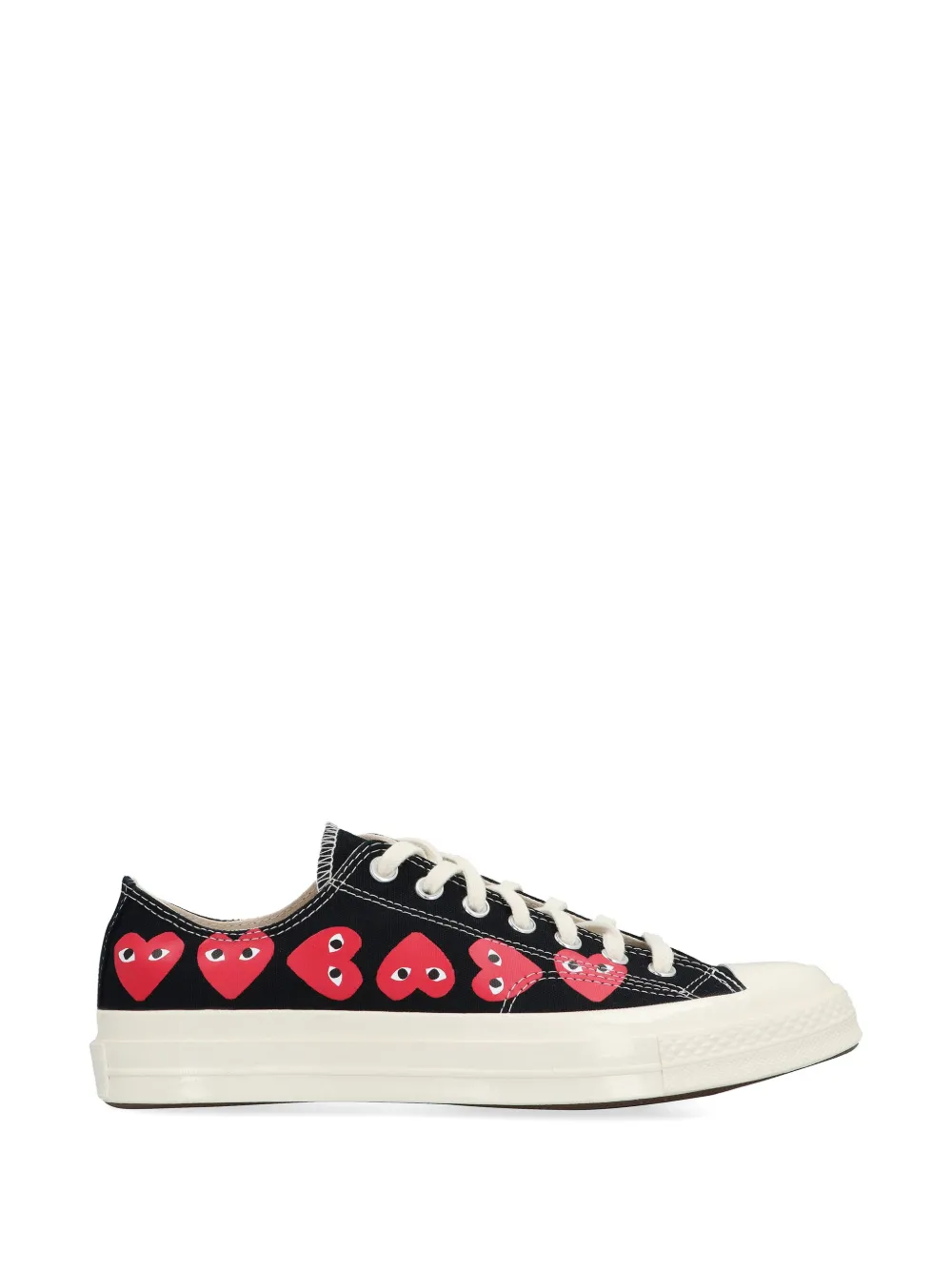 Comme Des Garçons Play heart print sneakers - Nero