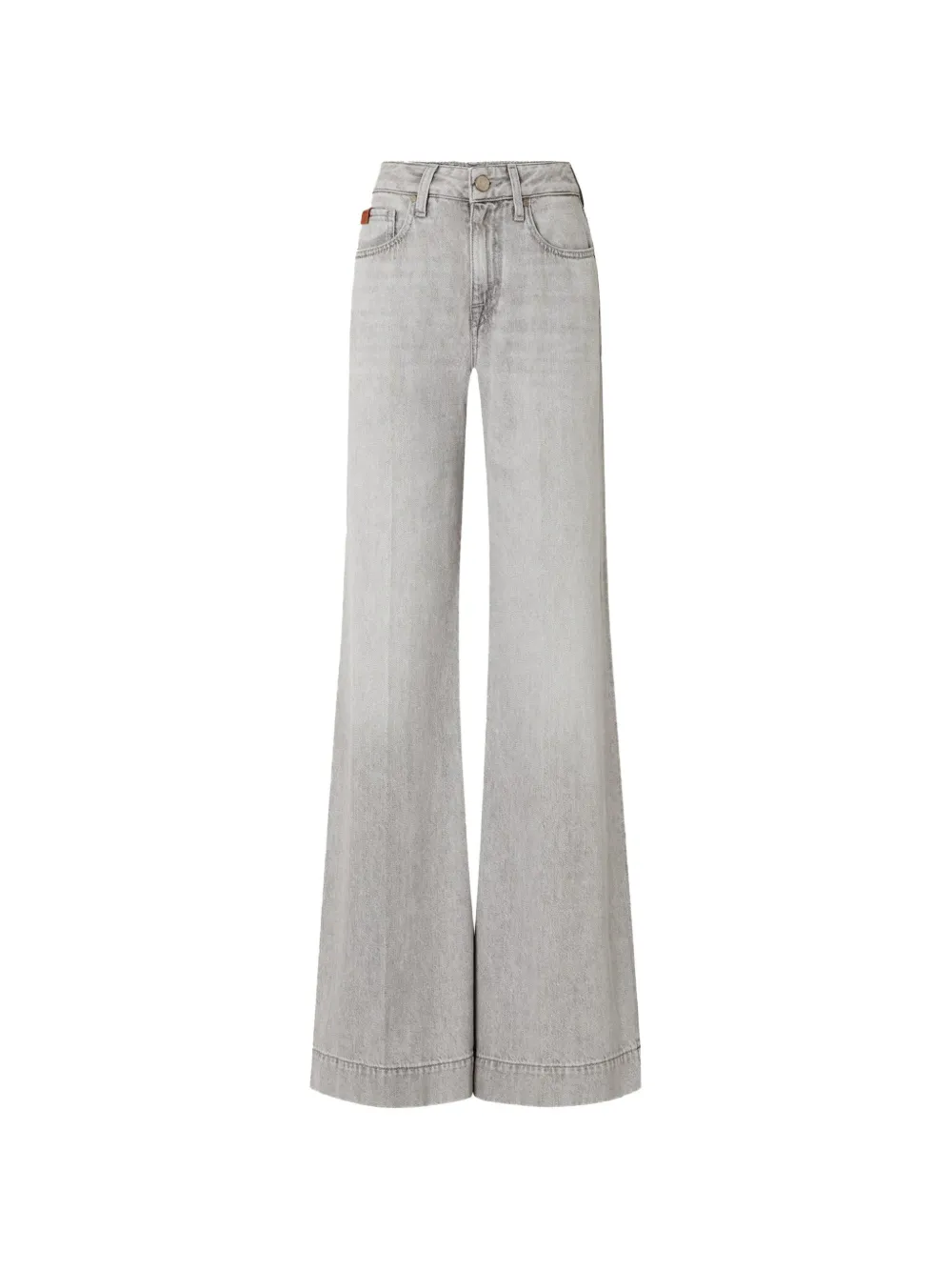 Jacob Cohën wide leg denim trousers - Grigio