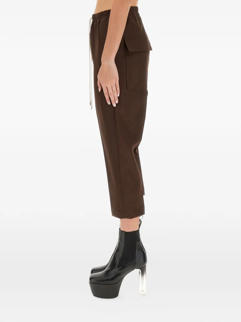 Rick Owens Astaires broek met trekkoord Bruin