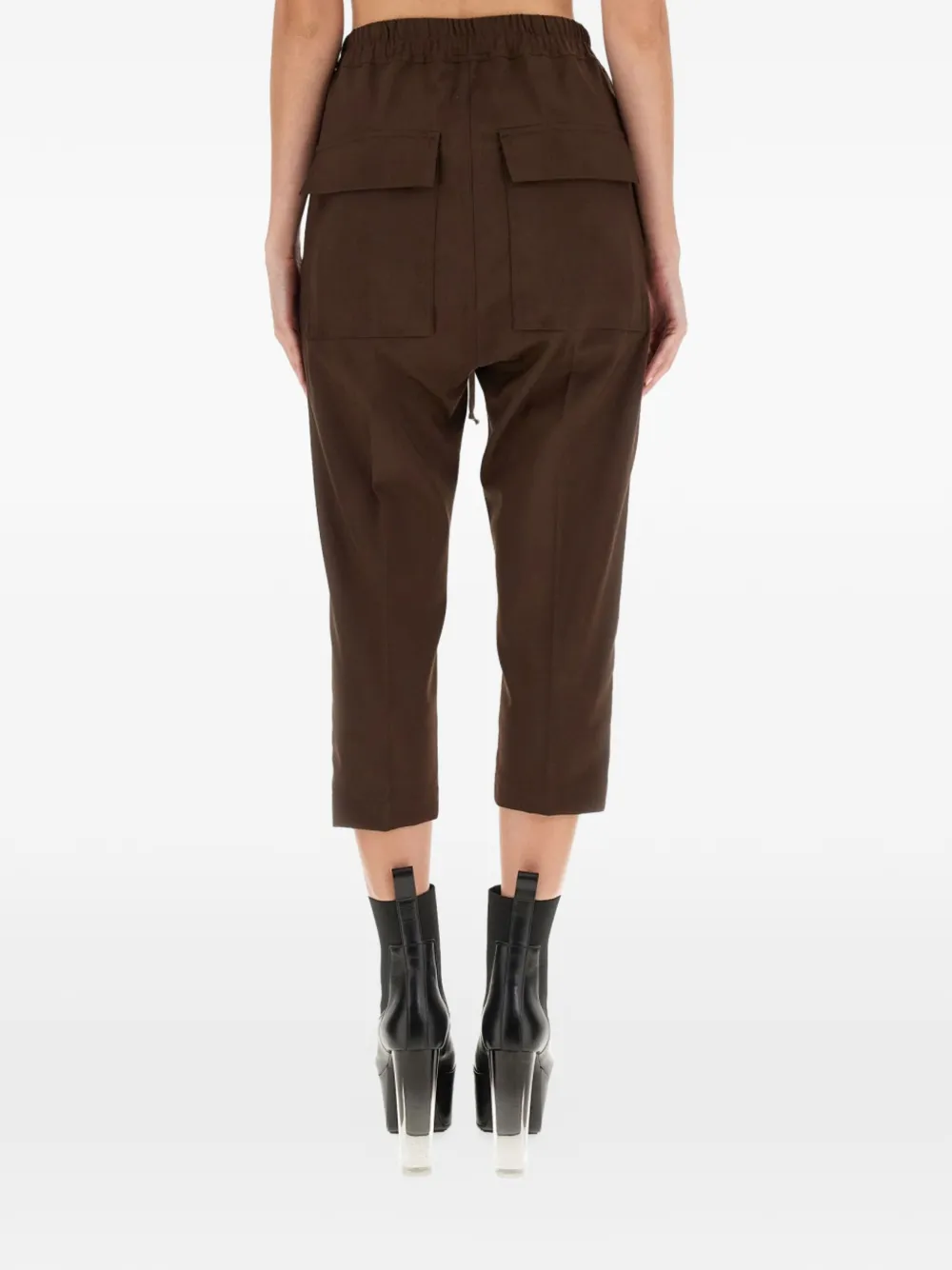 Rick Owens Astaires broek met trekkoord Bruin