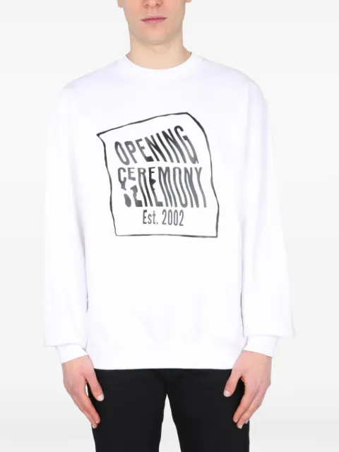 Opening Ceremony logo-embroidered sweatshirt