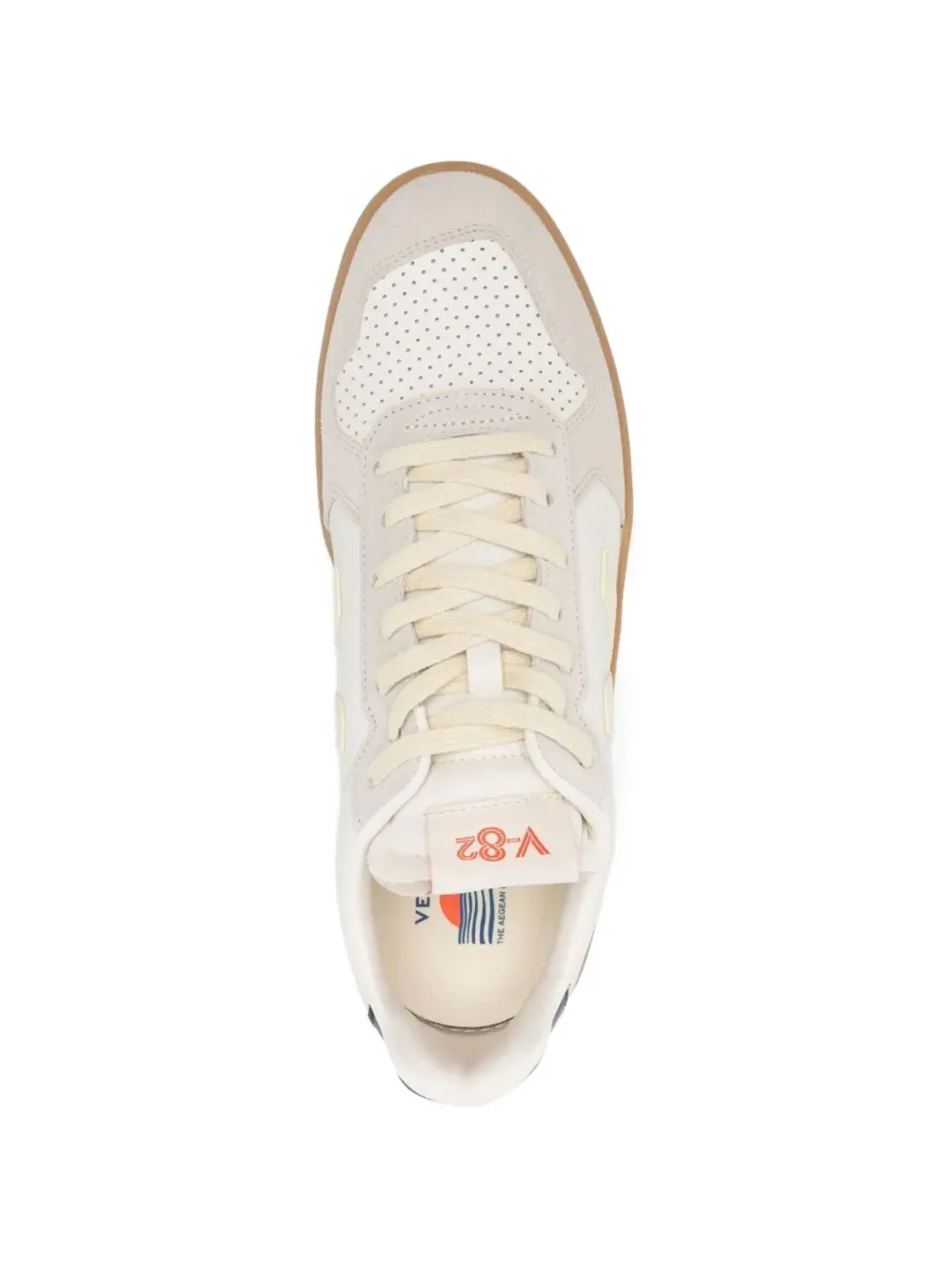VEJA V-82 leren sneakers Beige
