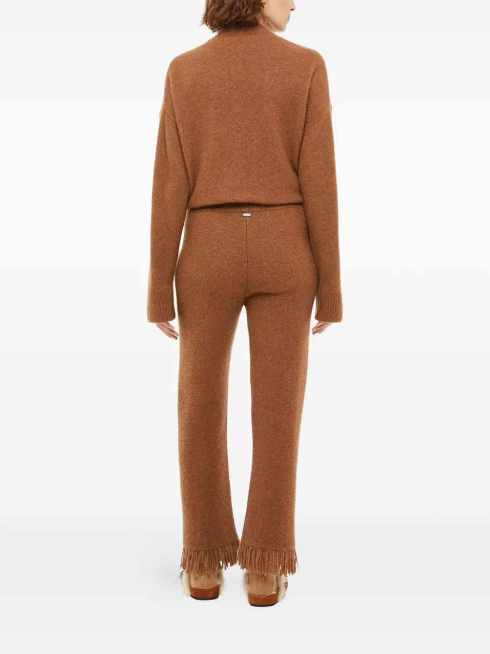 Alanui Broek met franje Bruin