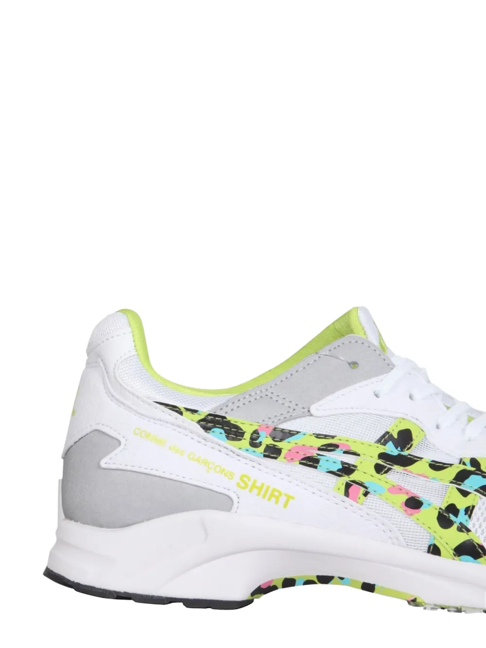 Comme Des Garçons Shirt x Asics Tarther sneakers met print Wit