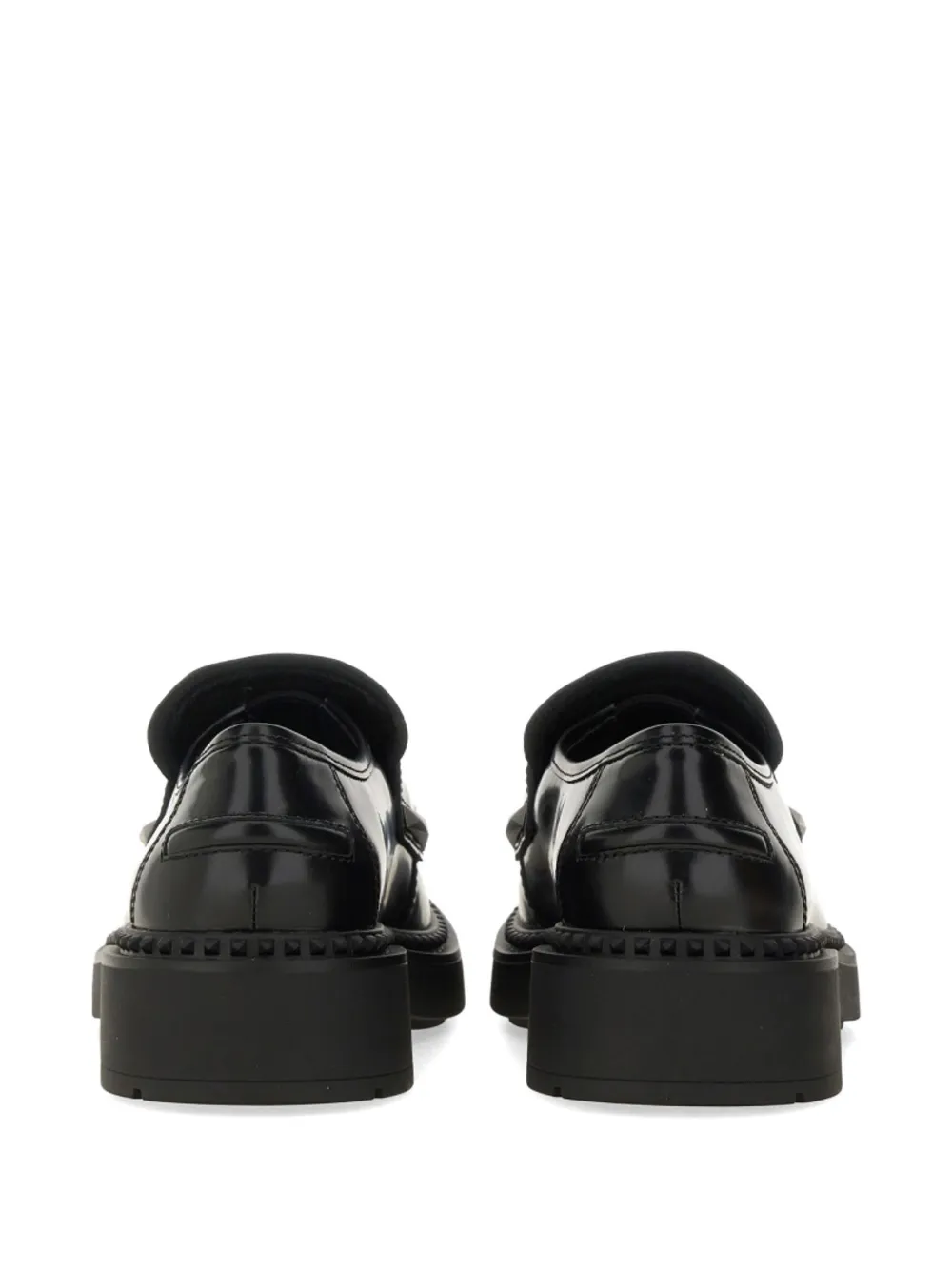Ash Medusa loafers met metalen detail Zwart