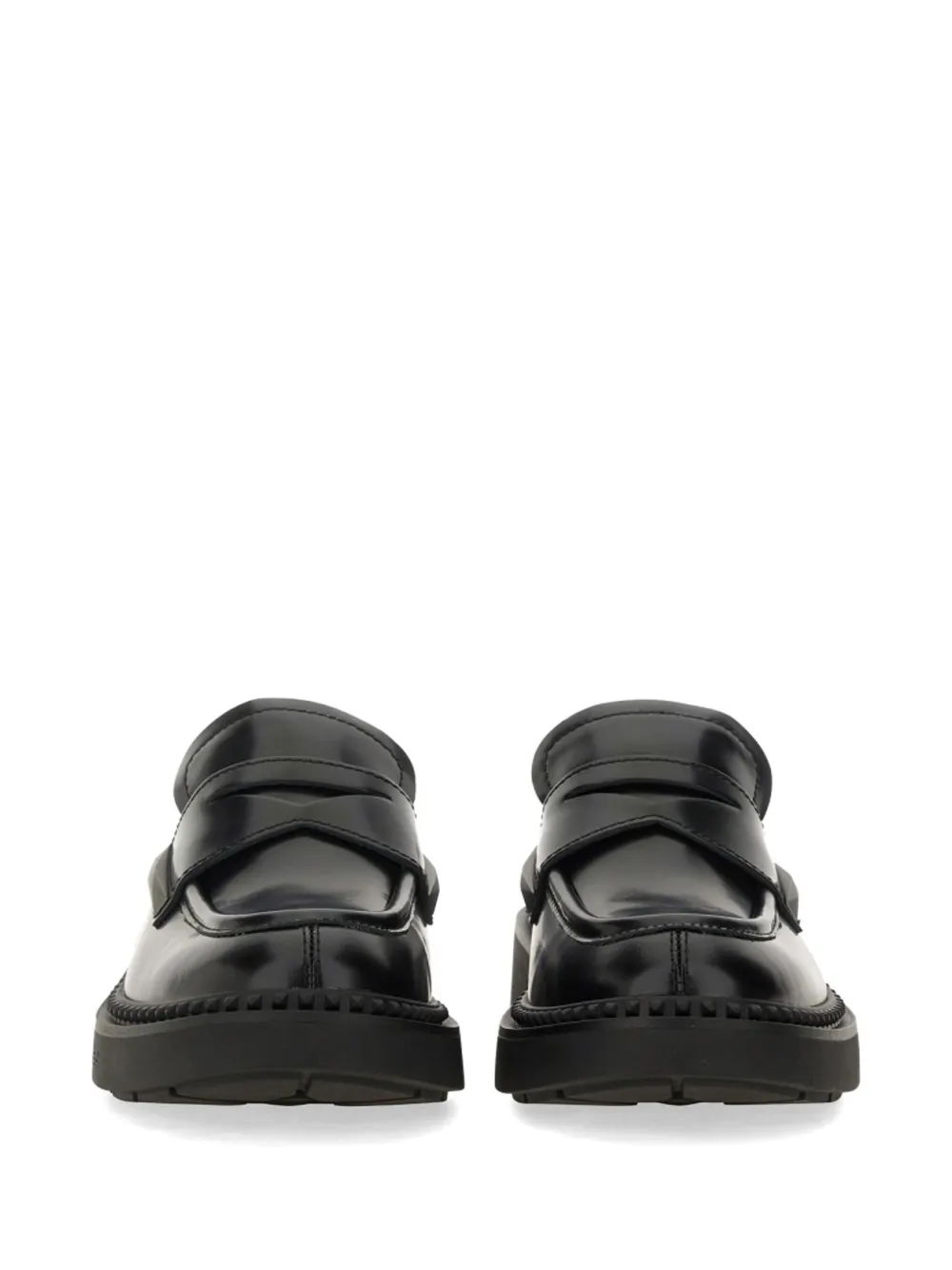 Ash Medusa loafers met metalen detail Zwart